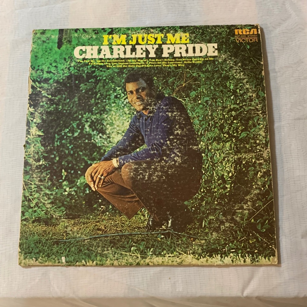 Charley Pride I'm Just Me Vinyl LP RCA Victor LSP-4560 Stereo 1971 Country Music